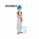 Figura de Bulma em roupa de treino Dragon Ball