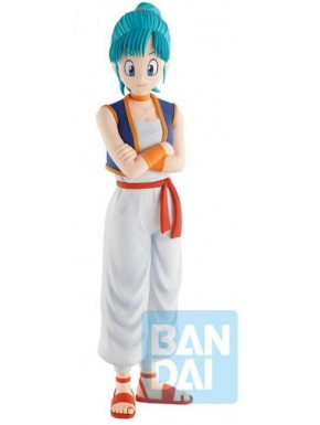 Figura de Bulma em roupa de treino Dragon Ball