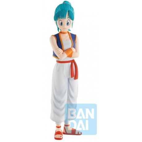 Figura de Bulma em roupa de treino Dragon Ball