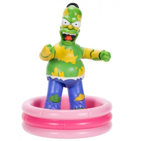 Figura articulada Homer Furioso 13 cm con accesorios