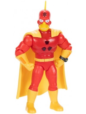 Figura articulada de Radioactive Man de Los Simpson en blister