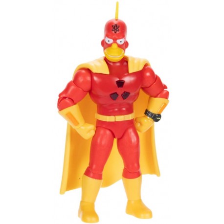 Figura articulada de Radioactive Man de Los Simpson en blister