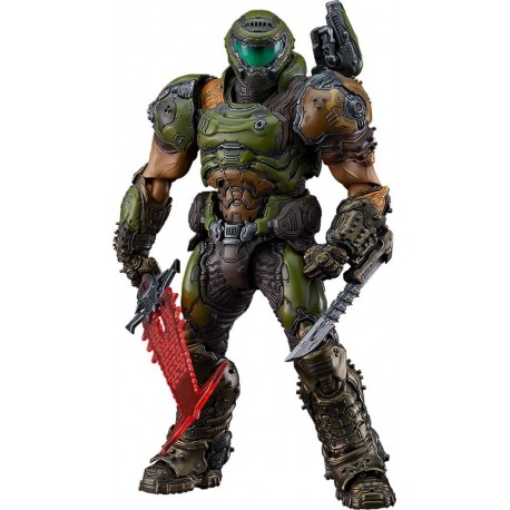 Figura articulada Doom Slayer Figma con accesorios de Doom Eternal