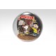 Maquette Peanuts Globe Wooden Theater Nuit de Musique