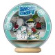 Maquette Peanuts Puremind Wooden Theater Globe Snow Drift