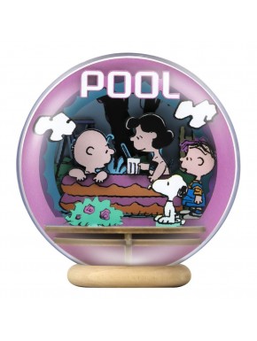 Maqueta Peanuts Puremind Wooden Theater Globe Cool Pool