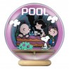 Maquette Peanuts Puremind Wooden Theater Globe Cool Pool
