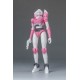 Maquete de Arcee Transformers rosa e branca de 11 cm