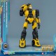 Maqueta Transformers 8 B-127 de 13 cm en amarillo y negro