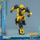 Maqueta Transformers 8 B-127 de 13 cm en amarillo y negro