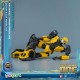 Maqueta Transformers 8 B-127 de 13 cm en amarillo y negro