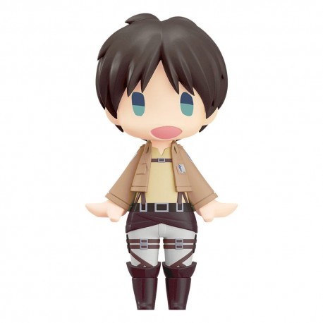 Figura articulada 10 cm de Eren Yeager HELLO! GOOD SMILE