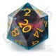 Dado D20 CritStones Liquid Core Eye of the Oracle