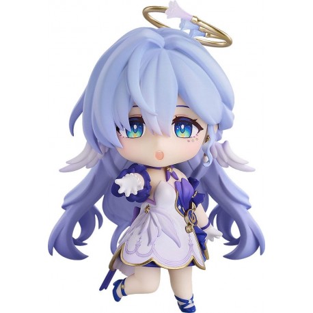 Figura Nendoroid Robin de Honkai: Star Rail em pose dinâmica