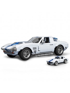 Kit de construção Corvette Grand Sport 1:16 da Mattel