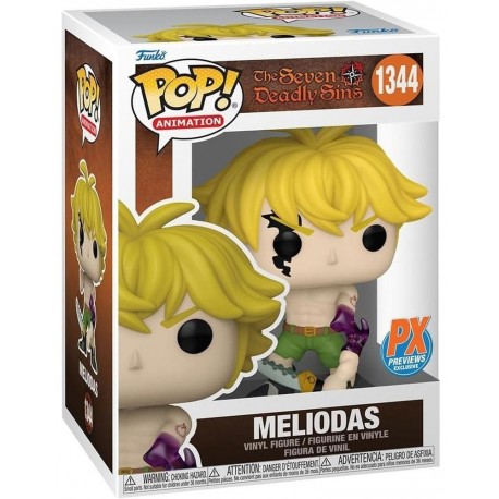 Funko Pop de Meliodas mode démon de Seven Deadly Sins