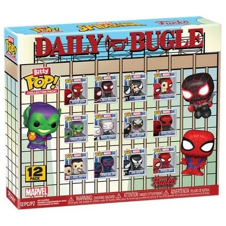Display de 12 figuras Bitty POP! de Spider-Man