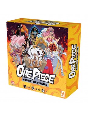 Caixa do jogo de cartas One Piece Combate de Piratas