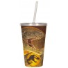 Gobelet 3D Jurassic World Dominion avec Paille 0,5L
