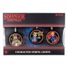 Luzes de Fadas Stranger Things com Personagens - 2,70 m USB