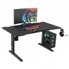 Bureau Gaming Genesis HOLM Modular 140 avec LED et Supports