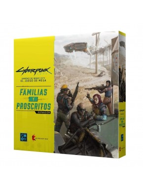 Caja Cyberpunk 2077 Familias y Proscritos