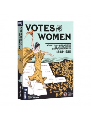 Boîte du jeu de société Votes for Women de Devir