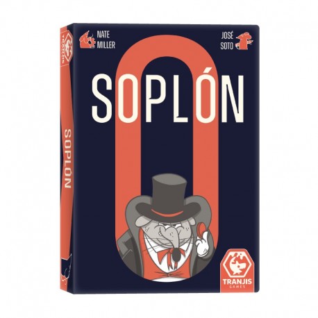 Boîte et cartes du jeu de société Soplón