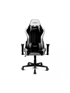 Silla gaming Drift DR175 gris con cojines cervical y lumbar