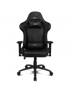 Silla gaming Drift DR350 negra con reposabrazos 4D