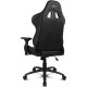 Silla gaming Drift DR350 negra con reposabrazos 4D