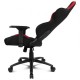 Silla gaming Drift DR110BR negra y roja