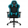 Chaise de Gaming Drift DR110 Noir Bleu avec Accoudoirs 4D