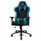 Silla gaming Drift DR110 negra y azul, reposabrazos 4D
