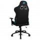 Silla gaming Drift DR110 negra y azul, reposabrazos 4D