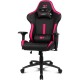 Silla gaming Drift DR350 negra y rosa
