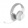 Fone de Ouvido Gaming Sem Fio Coolbox WB01 Bluetooth RGB Branco