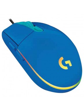 Ratón gaming Logitech G102 Lightsync color azul