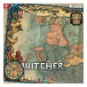 Puzzle The Witcher 3 Gaming 1000 pièces - Carte des Royaumes du Nord