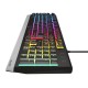 Teclado gaming Genesis Rhod 300 RGB retroiluminado