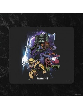 Alfombrilla de gaming Masters of the Universe Revelation con diseño retro