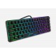 Teclado Gaming Coolbox Mini TM065 con iluminación RGB