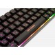 Teclado Gaming Coolbox Mini TM065 con iluminación RGB