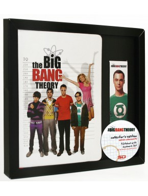 Ensemble ordinateur portable et d'un signet Big Bang Theory