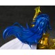 Estatua de PVC Gemini Saga Saint Seiya con acabado metálico