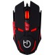Ratón gaming Hiditec Micrurus negro y rojo