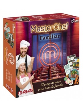 Boîte du jeu de société familial MasterChef