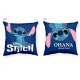 Almofada azul Lilo e Stitch Disney 40x40 cm