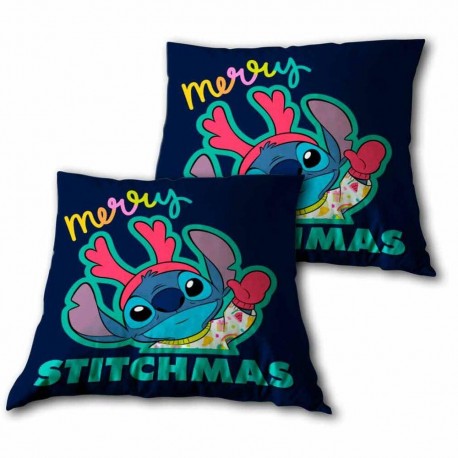 Almofada de Natal Lilo & Stitch com design de rena