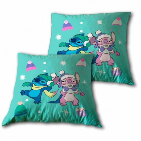 Almofadas Stitch e Angel Natal Disney 40x40 cm